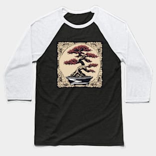 japanese style art bonsai tree Baseball T-Shirt